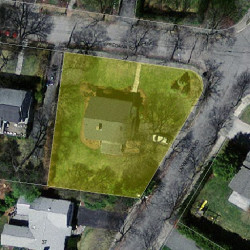 8 Fredana Rd, Newton MA 02468-1104 aerial view