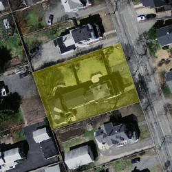 377 Cherry St, Newton MA 02465-1831 aerial view