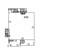 256 Lowell Ave, Newton MA 02460-1830 floor plan