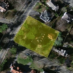 650 Centre St, Newton MA  02458-2327 aerial view