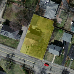201 Auburn St, Newton MA 02466-2420 aerial view