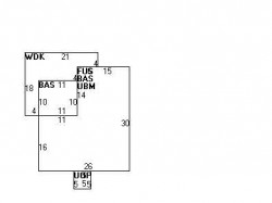 302 Webster St, Newton MA  02466-2106 floor plan