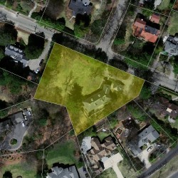 281 Prince St, Newton MA 02465-2954 aerial view