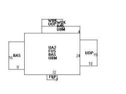 161 Waltham St, Newton MA 02465-1334 floor plan