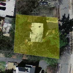 11 Kenwood Ave, Newton MA 02459-1421 aerial view