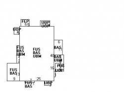 15 Hillside Rd, Newton MA  02461-1421 floor plan