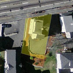 384 Boylston St, Newton MA 02459-2845 aerial view