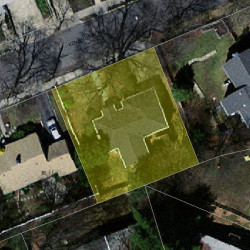 10 Kensington Ave, Newton MA 02465-1314 aerial view