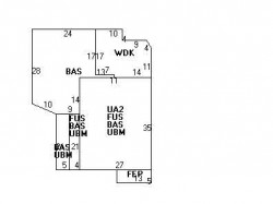 284 Mount Vernon St, Newton MA 02465-2521 floor plan