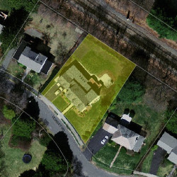 149 Dorset Rd, Newton MA  02468-1453 aerial view