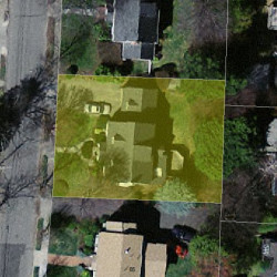 71 Greenlawn Ave, Newton MA  02459-1712 aerial view