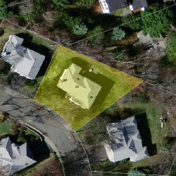 84 Cynthia Rd, Newton MA 02459-2834 aerial view