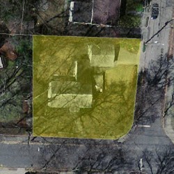 10 Elinor Rd, Newton MA 02461-1833 aerial view