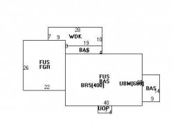 165 Elgin St, Newton MA 02459-2301 floor plan