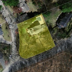 101 Alban Rd, Newton MA 02468-1903 aerial view