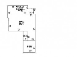 110 Dorcar Rd, Newton MA 02459-3404 floor plan