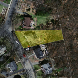 10 Kingston Rd, Newton MA 02461-1014 aerial view