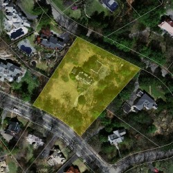 174 Valentine St, Newton MA  02465-3028 aerial view