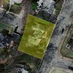 45 Whitney Rd, Newton MA 02460-2428 aerial view