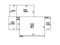 36 Sheldon Rd, Newton MA 02459-2738 floor plan