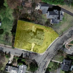 226 Kent Rd, Newton MA  02468-1108 aerial view