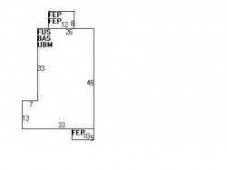 647 Watertown St, Newton MA  02460-1350 floor plan