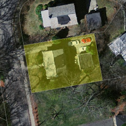 8 Grove Hill Ave, Newton MA  02460-2302 aerial view