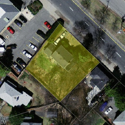 1736 Commonwealth Ave, Newton MA 02465-2823 aerial view