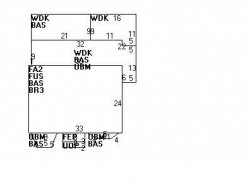 35 Commonwealth Park, Newton MA  02459-1024 floor plan