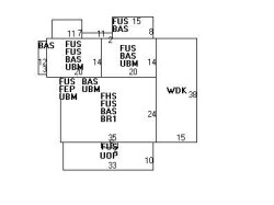 18 Vernon St, Newton MA 02458-2026 floor plan