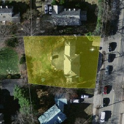 1035 Centre St, Newton MA 02459-1631 aerial view