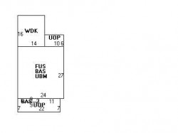 286 Derby St, Newton MA 02465-1008 floor plan