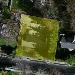 25 Clements Rd, Newton MA 02458-2617 aerial view