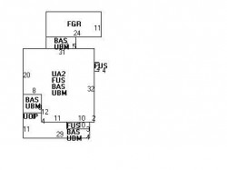 1028 Walnut St, Newton MA 02461-1143 floor plan