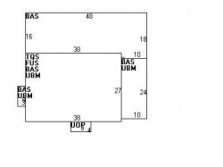 102 Cedar St, Newton MA 02459-1501 floor plan