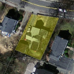 270 Auburndale Ave, Newton MA 02466-1622 aerial view