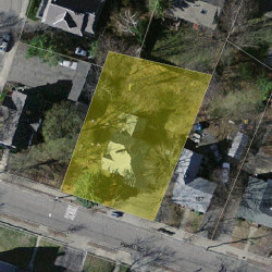 173 Pearl St, Newton MA 02458-1443 aerial view