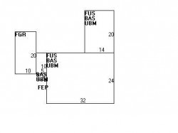 116 Fairway Dr, Newton MA 02465-1715 floor plan