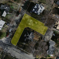 34 Copley St, Newton MA 02458-2205 aerial view