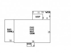 67 Lewis St, Newton MA 02458-1841 floor plan