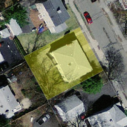 45 Wildwood Ave, Newton MA  02460-1321 aerial view