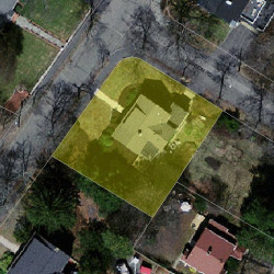 348 Central St, Newton MA 02466-2205 aerial view