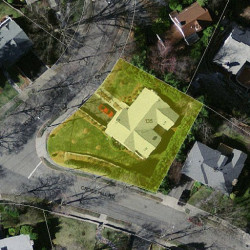 135 Rosalie Rd, Newton MA 02459-3130 aerial view