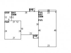 19 Westgate Rd, Newton MA 02459-3133 floor plan