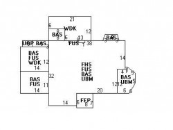 148 Church St, Newton MA 02458-2004 floor plan