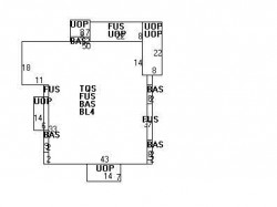 40 Chase St, Newton MA  02459-2214 floor plan