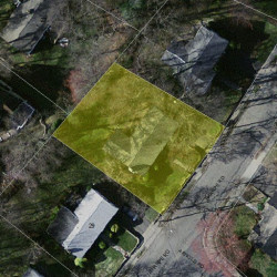 21 Sharpe Rd, Newton MA 02459-3031 aerial view