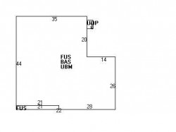 9 Glazer Rd, Newton MA  02459-2215 floor plan