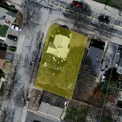 145 Oak St, Newton MA 02464-1442 aerial view