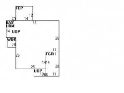 10 Charlemont St, Newton MA 02461-1908 floor plan